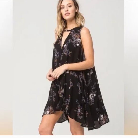 FREE PEOPLE SNAP OUT OF IT DRESS TUNIC MEDIUM - Picture 2 of 12